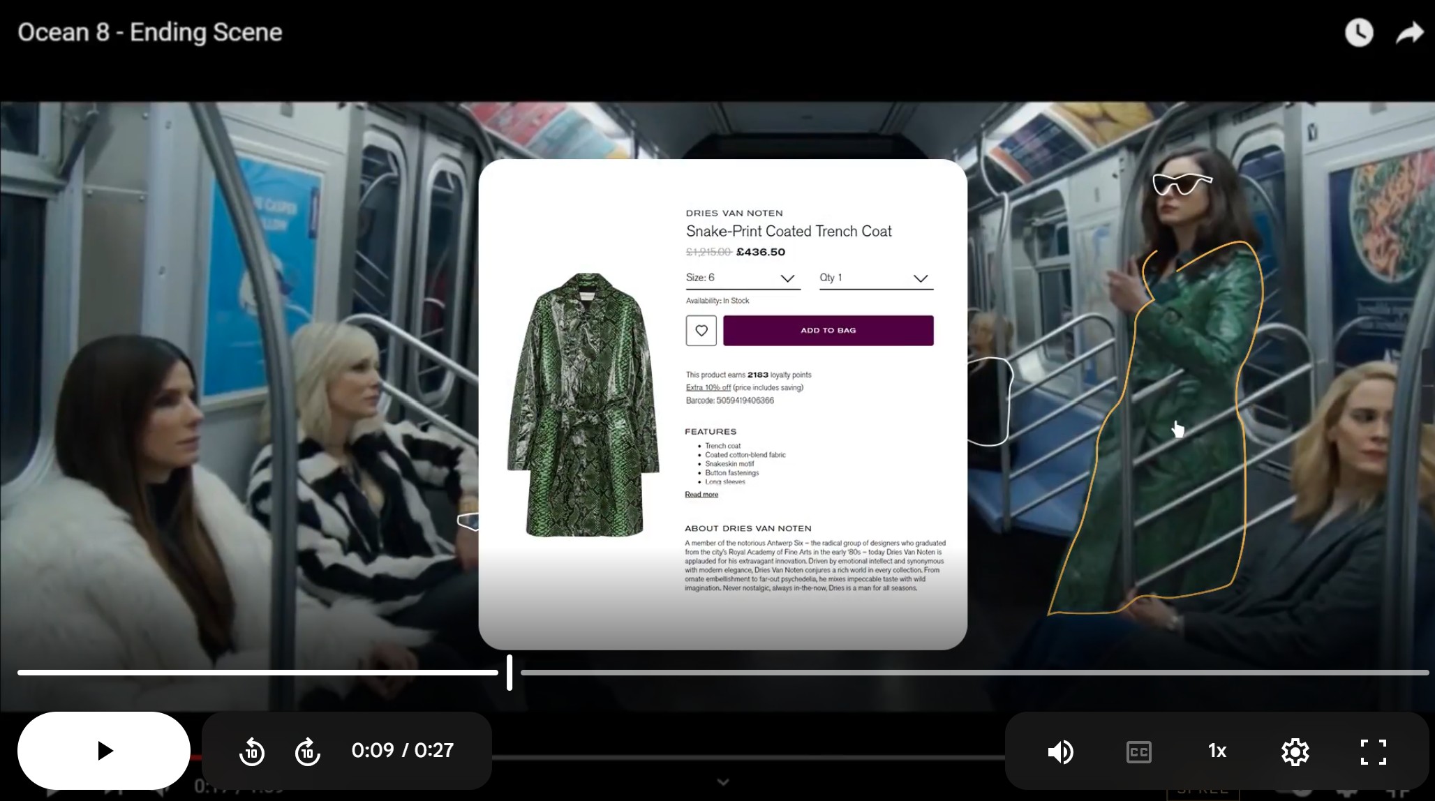 SPREE-AI in-video product detection